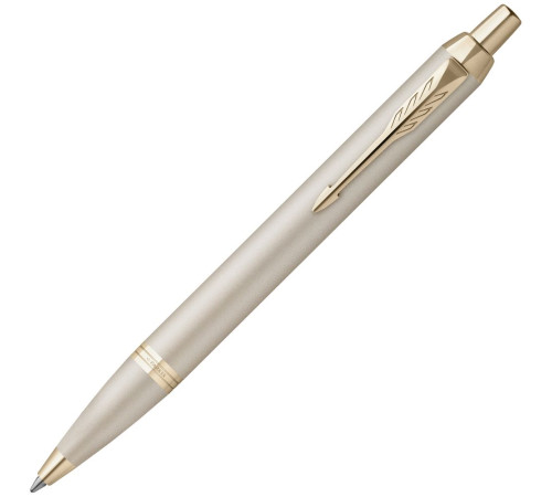 Ручка шариковая Parker IM Professionals Monochrome Champagne, золотистая