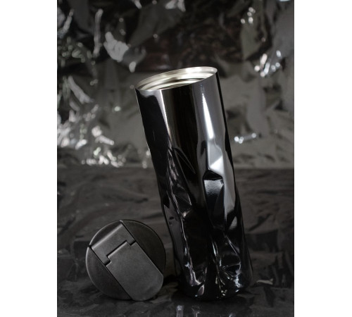 Термостакан Gems Black Morion, черный морион