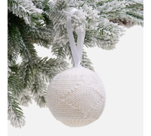 Вязаный шарик «Зимний шарм»