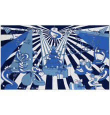 Плед Snake Your Body, синий