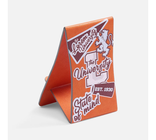 Подставка для телефона Petrus, оранжевая