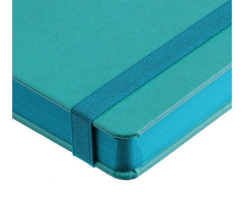 Ежедневник New Factor Metal, бирюзовый