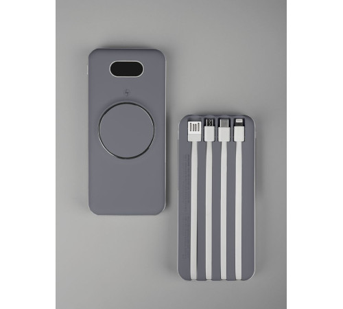 Внешний аккумулятор Omni Pro 10000 мАч, серый