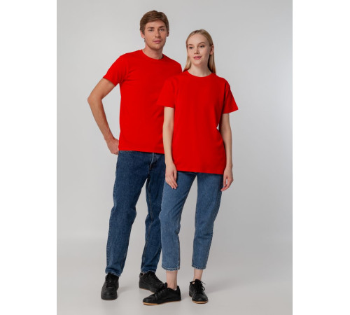 Футболка унисекс T-bolka 140, красная
