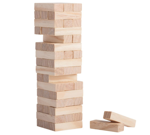 Игра «Деревянная башня мини», неокрашенная