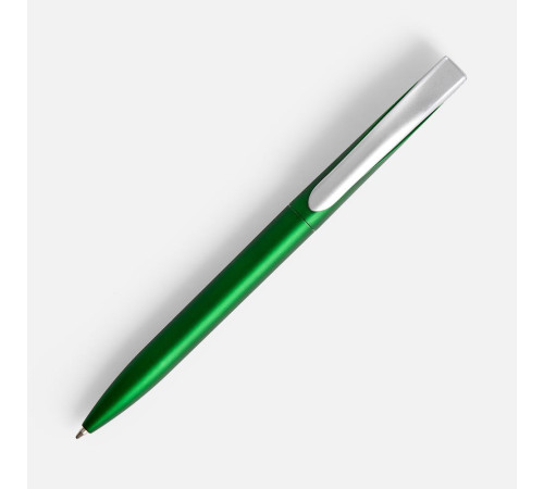 Ручка шариковая Pin Silver, зеленый металлик