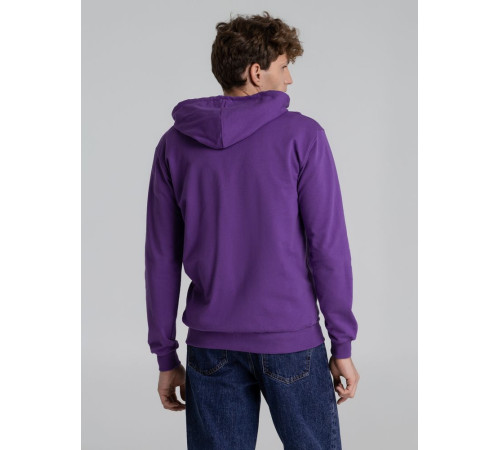 Толстовка на молнии с капюшоном Unit Siverga, фиолетовая