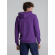 Толстовка на молнии с капюшоном Unit Siverga, фиолетовая