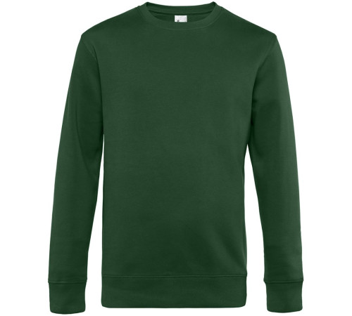 Свитшот унисекс King, темно-зеленый