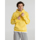Толстовка с капюшоном унисекс King, желтая