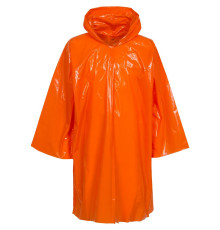 Дождевик-плащ CloudTime, оранжевый