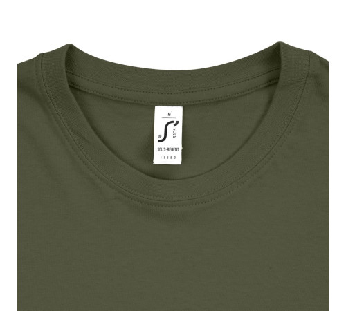 Футболка унисекс Regent 150, темный хаки