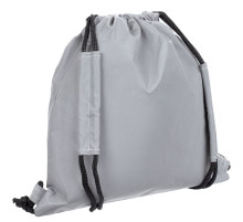 Детский рюкзак-мешок Manifest из светоотражающей ткани, серый