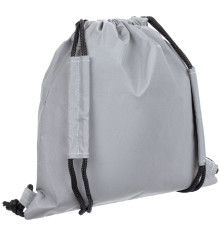 Детский рюкзак-мешок Manifest из светоотражающей ткани, серый