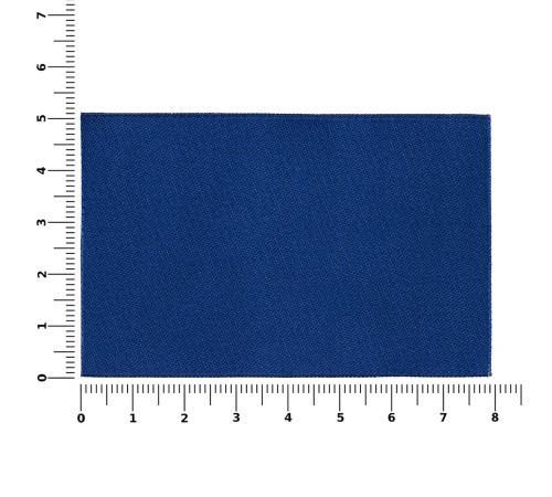 Лейбл тканевый Epsilon, XL, синий