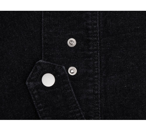 Куртка джинсовая O1, черная