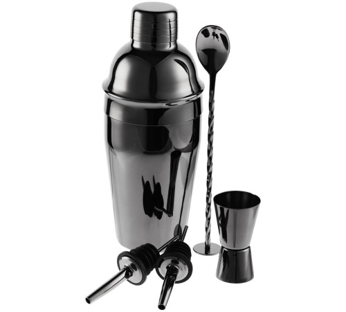 Набор для приготовления коктейлей Pourpour, черный
