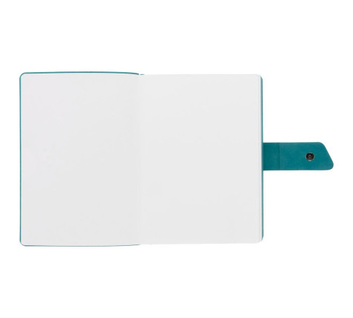 Ежедневник Boom, недатированный, черный с бирюзовым