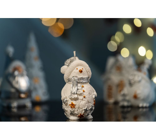 Свеча Christmas Twinkle, снеговик