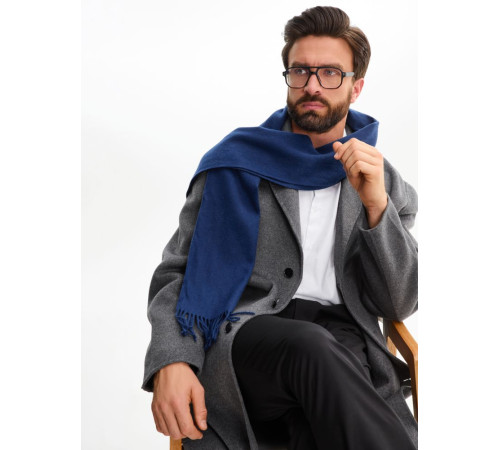 Шарф Noble, ярко-синий