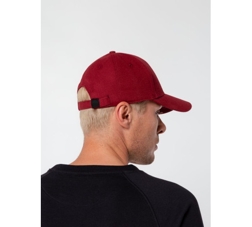 Бейсболка Hillside, бордовая