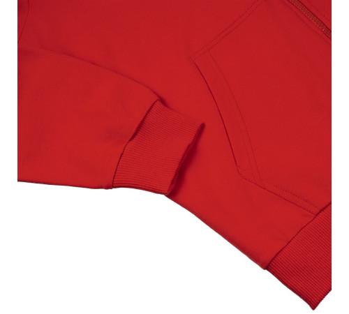 Толстовка на молнии с капюшоном Siverga 2.0, красная