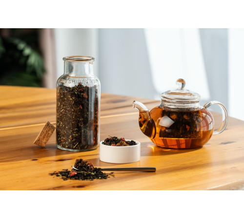 Чай «Сокочай», черный с ананасом, клубникой и мятой