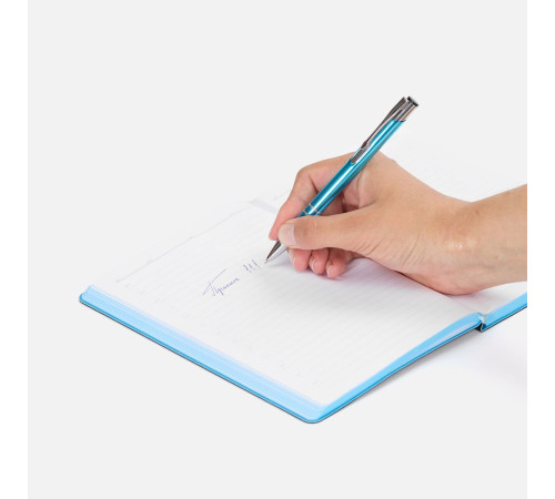 Ручка шариковая Keskus, бирюзовая