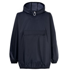 Дождевик-анорак Alatau, укороченный, темно-синий, единый размер