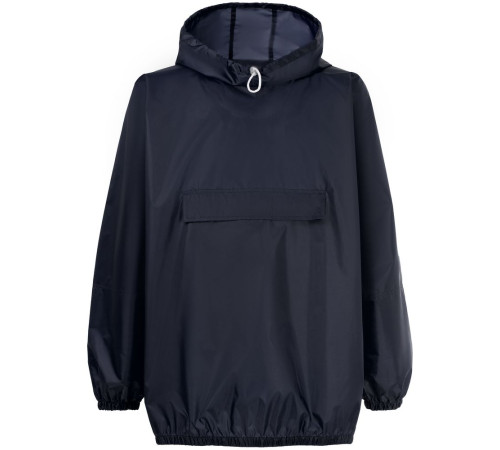 Дождевик-анорак Alatau, укороченный, темно-синий, единый размер