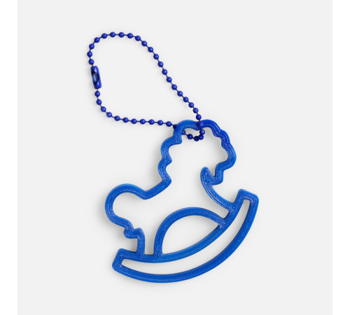 Цепочка для крепления Sharic, синяя