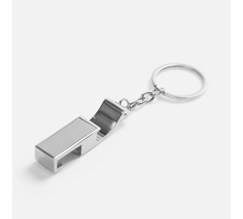 Брелок-подставка с открывалкой Virke, серебристый