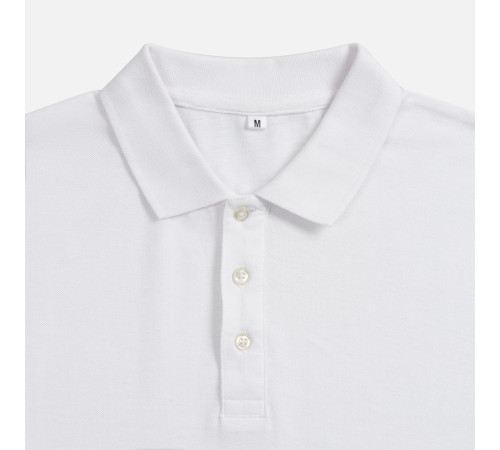 Рубашка поло унисекс Tervise, белая