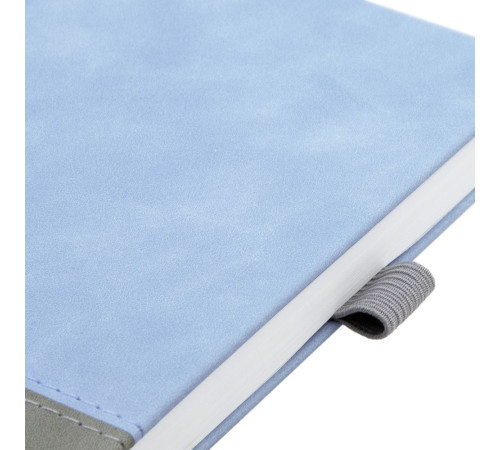 Ежедневник Horizon, недатированный, серый с голубым