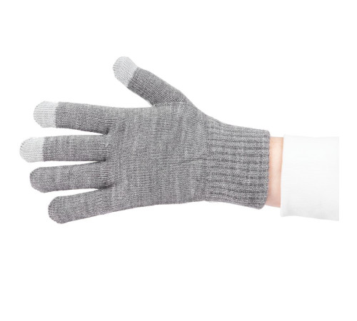 Перчатки сенсорные Real Talk, серые