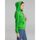 Толстовка унисекс на молнии Sherpa 280, ярко-зеленая
