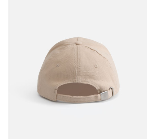 Бейсболка Long Beach, бежевая