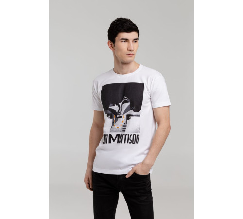 Футболка «Меламед. Jim Morrison», белая