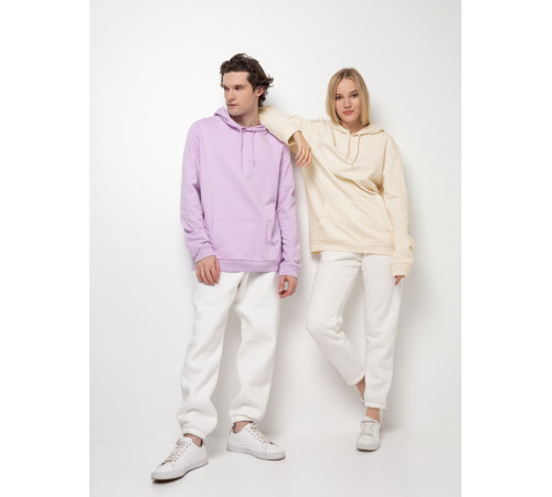 Толстовка с капюшоном унисекс Hoodie, светло-желтая