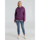 Толстовка с капюшоном унисекс Hoodie, фиолетовый меланж
