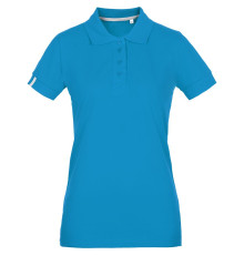 Рубашка поло женская Virma Premium Lady, бирюзовая