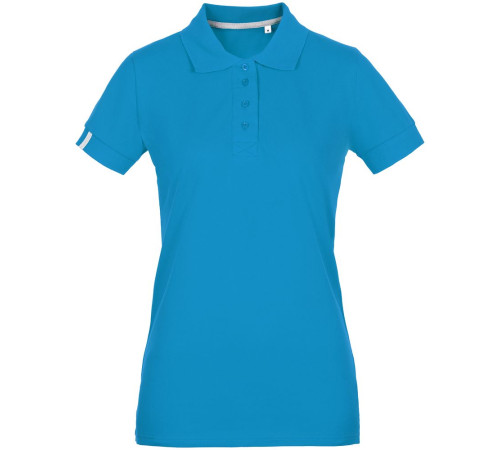 Рубашка поло женская Virma Premium Lady, бирюзовая