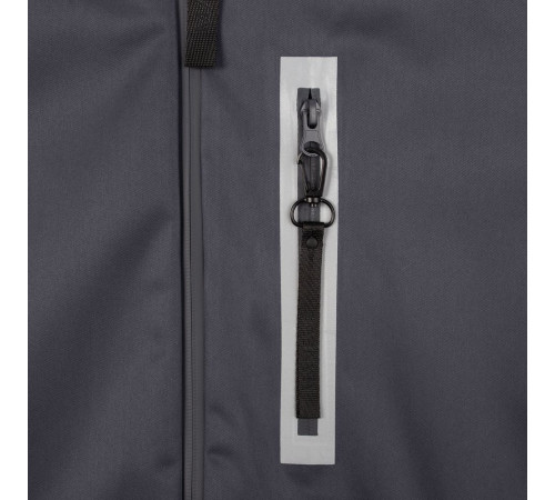 Куртка унисекс Shtorm, темно-серая (графит)