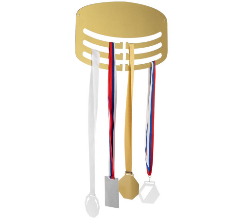 Медальница Steel Hanger, золотистая