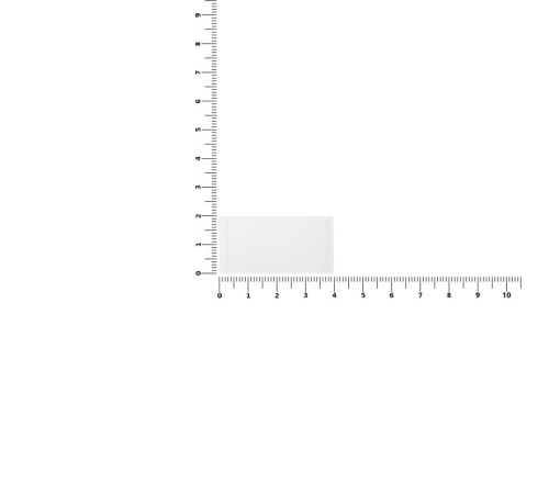 Лейбл из ПВХ Dzeta, S, прозрачный