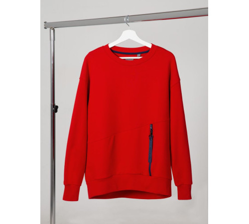 Свитшот унисекс Kosmos 2.0, красный