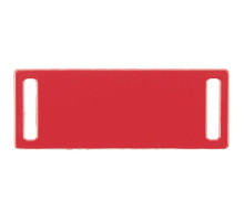 Шильдик металлический Kova, красный