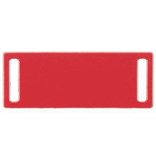 Шильдик металлический Kova, красный