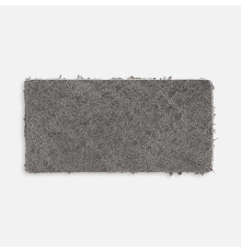 Лейбл кожаный Tuken, S, серый