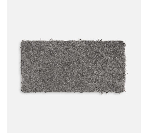 Лейбл кожаный Tuken, S, серый